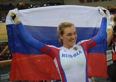 Велоспорт. Анастасия Войнова стала чемпионкой мира в гите на 500 м