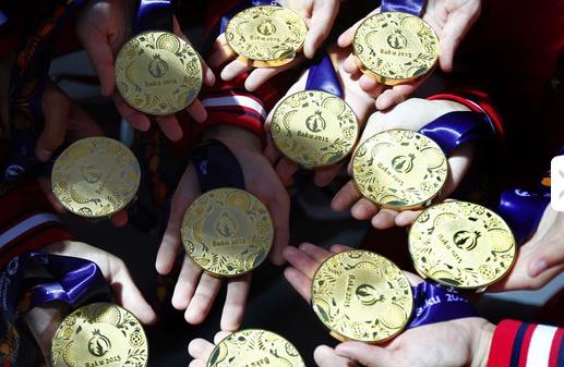 Сборная России выиграла 164 медали на Европейских играх