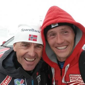 Лыжные гонки. Никита Крюков тренируется с норвежскими спринтерами