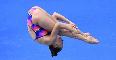 Прыжки в воду. Кристина Ильиных завоевала серебро на метровом трамплине  