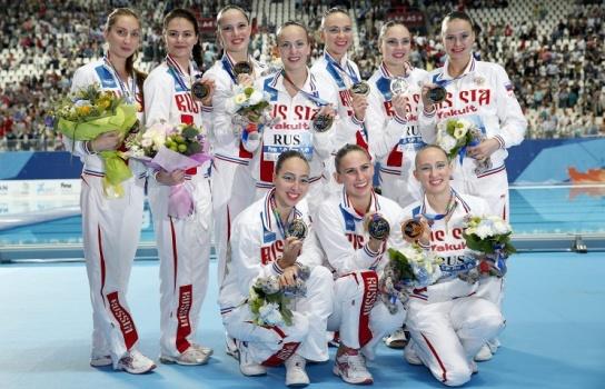 Синхронное плавание. Россиянки стали чемпионками мира в комбинации
